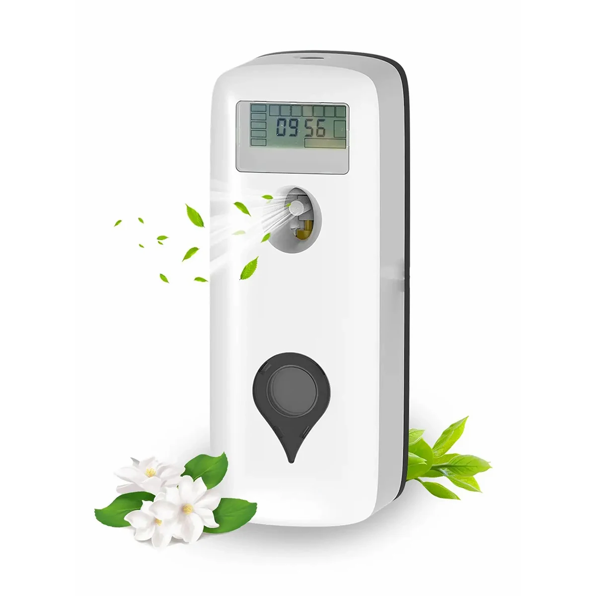 Home Fragrance Liquid - 壁掛け式液体芳香剤ディスペンサー,消毒剤,フレグランススプレー,トイレ,消臭剤,LCDプログラム可能,300ml