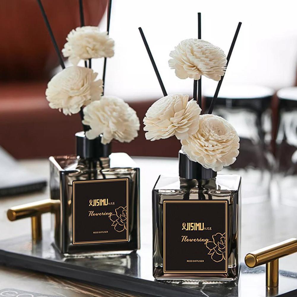 50mlアロマディフューザーオイルセット、家庭用車用芳香剤、 - Home Fragrance White Jasmine のレビューと価格