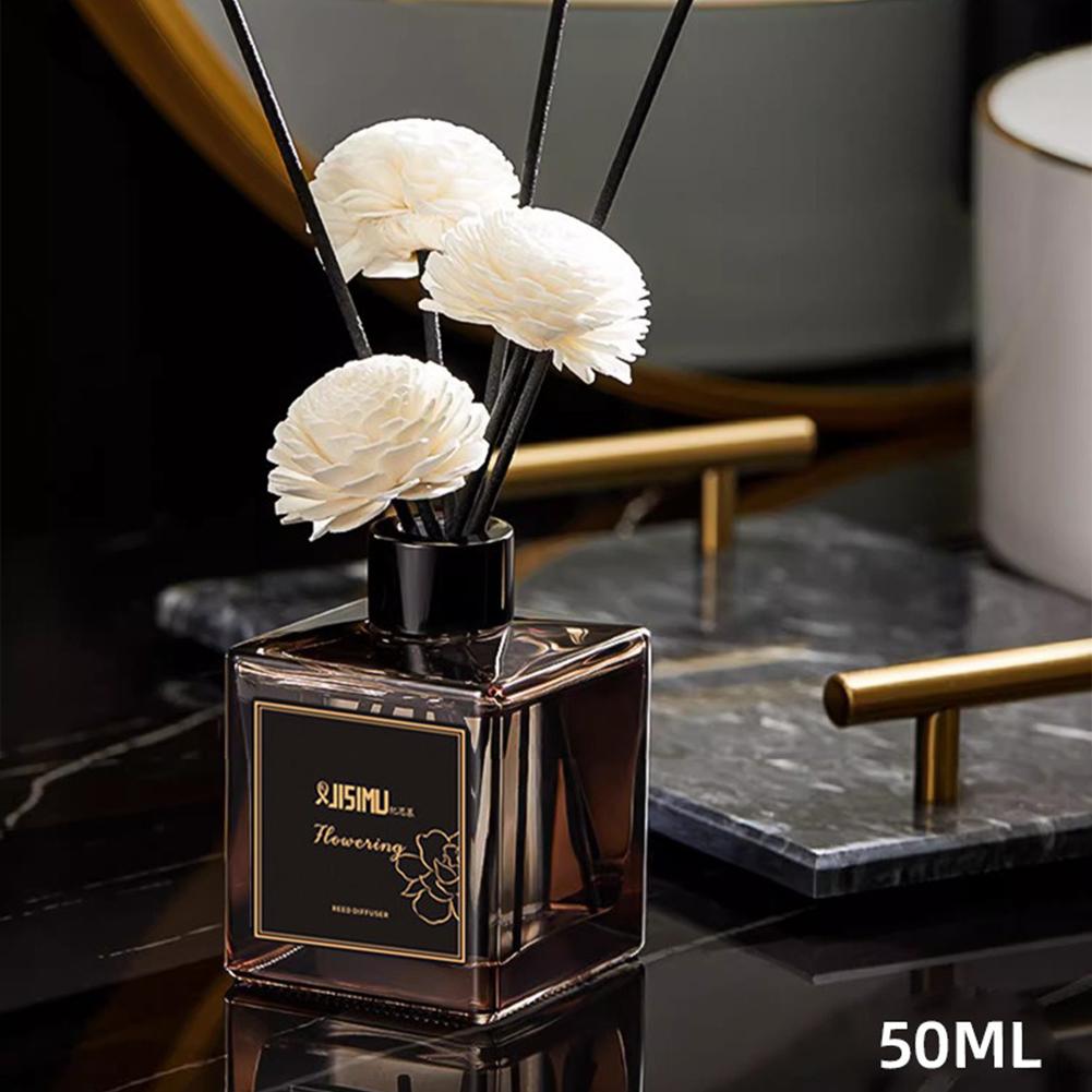 50mlアロマディフューザーオイルセット、家庭用車用芳香剤、 - Home Fragrance White Jasmine のレビューと価格