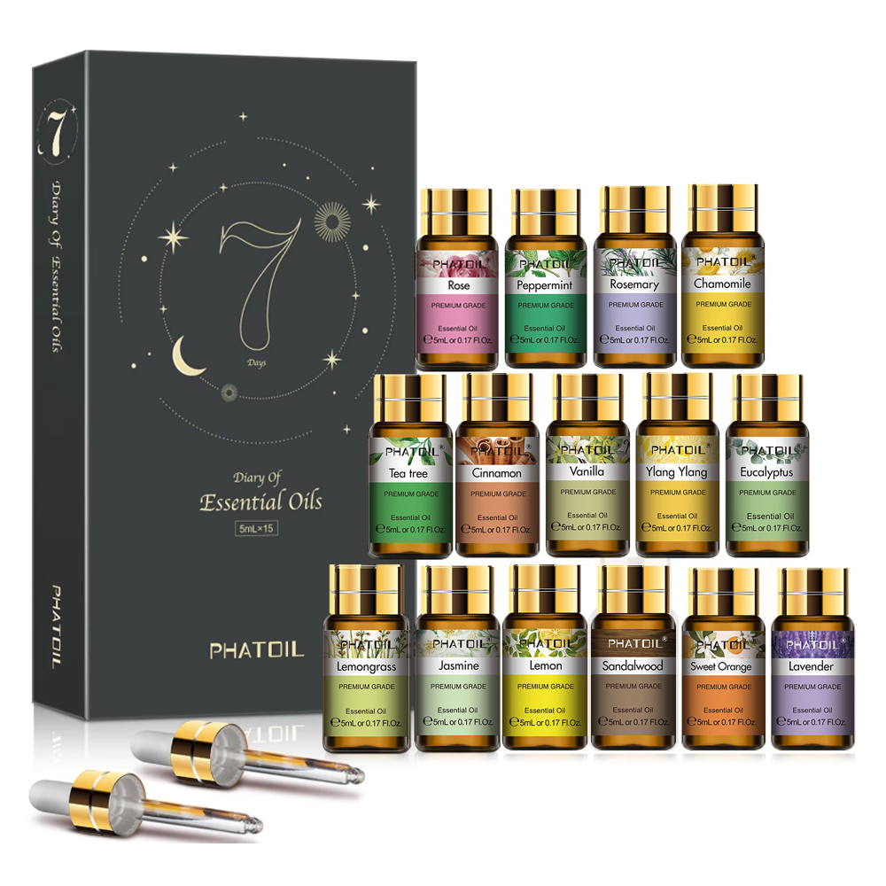 PHATOIL 12 個/15 個アロマセラピーエッセンシャ - Home Fragrance Liquid のレビューと価格