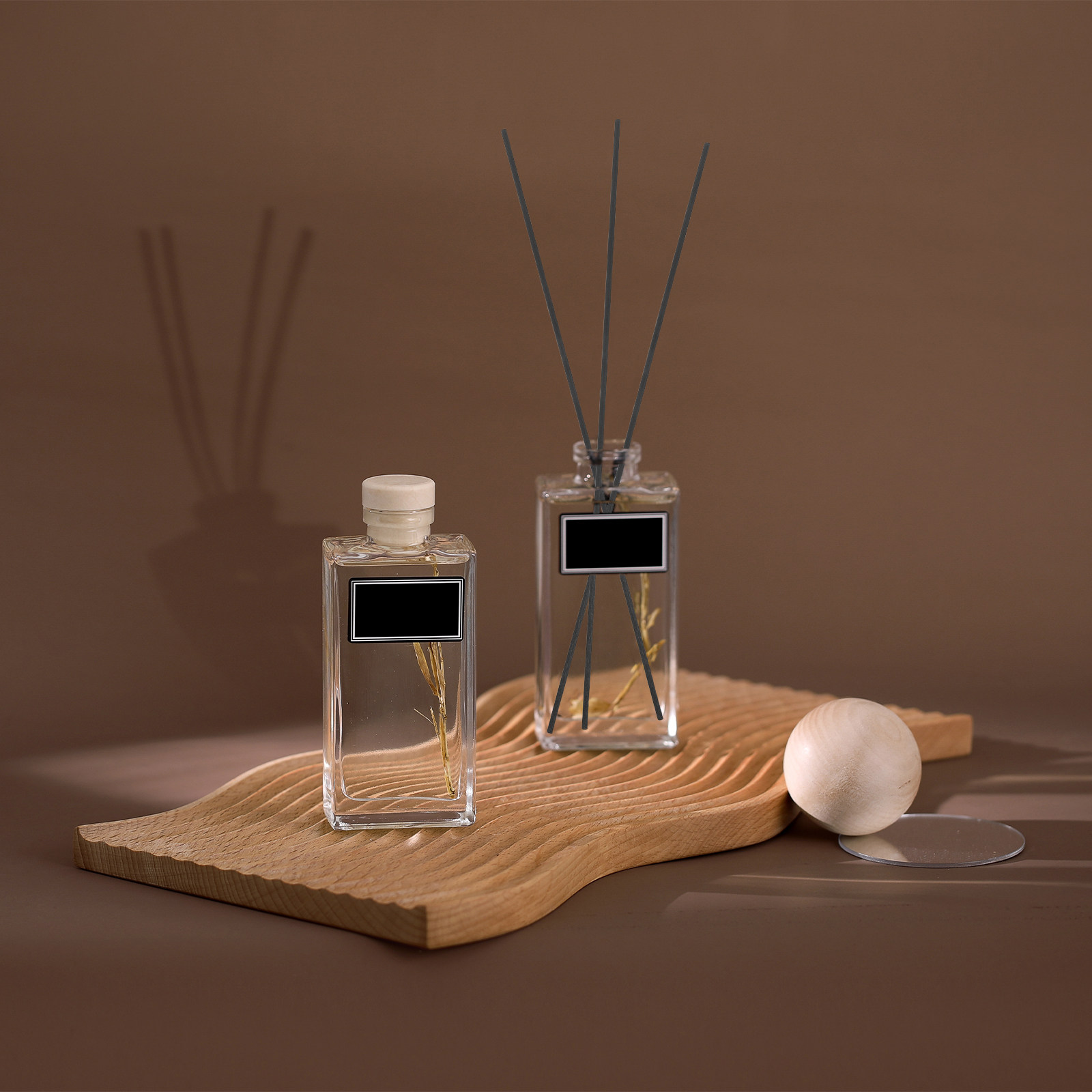 100本入り ファイバーリードディフューザースティック ブラ - Home Fragrance Oil Diffuser のレビューと価格