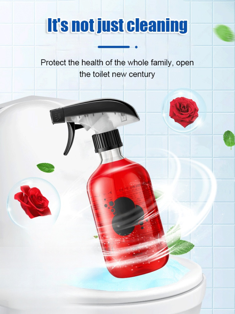 トイレクリーナー ローズの香り 汚れ落とし エコフレンドリー - Home Fragrance Use のレビューと価格