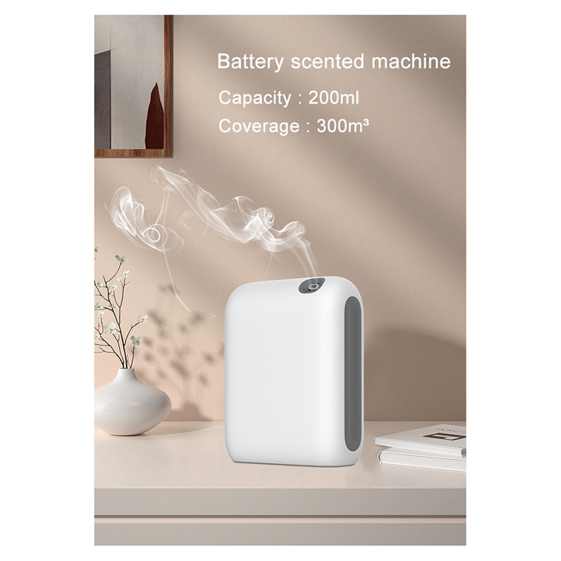 バッテリー式水なしエッセンシャルオイルディフューザー壁掛け式 - Home Fragrance Oil Diffuser のレビューと価格