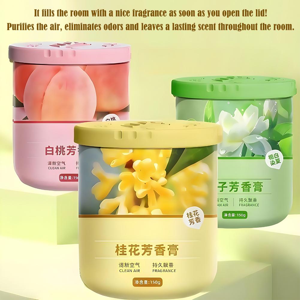 固形芳香剤 キンモクセイの香り フレグランスクリーム 家庭用 - Home Fragrance M&S Disinfectant Hack のレビューと価格
