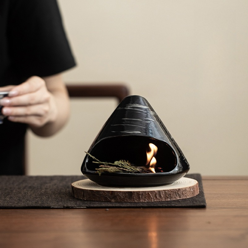 富士山小型暖炉香炉高温焼成粘土アロマバーナーホームフレグラン - In Home Fragrance Products のレビューと価格