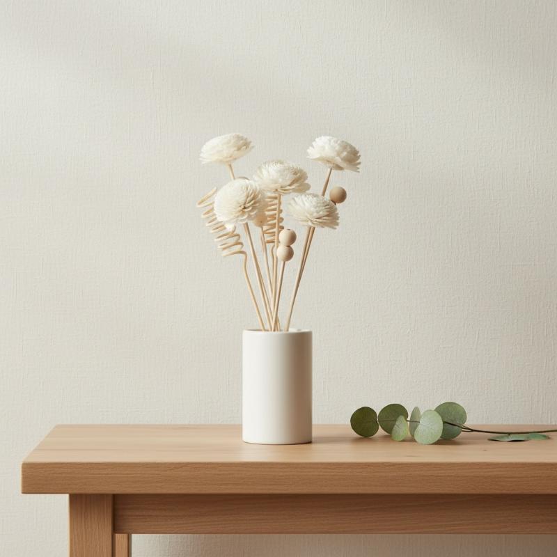 9 個の造花籐リードフレグランスアロマディフューザー詰め替え - Home Fragrance Reed Diffuser Refill のレビューと価格