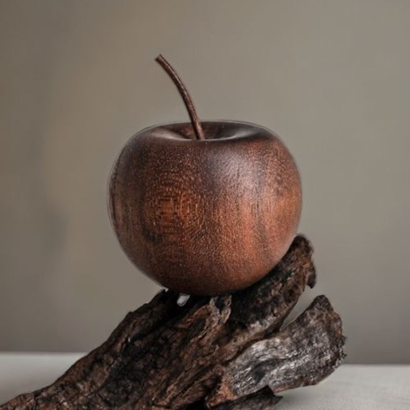 1 個の木製リンゴ型エッセンシャルオイルディフューザーフレグ - Home Fragrance Oil Diffuser のレビューと価格